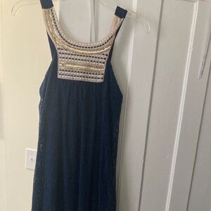 Lacey navy blue dress